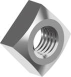 RVS vierkantmoer A2 M8