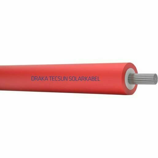 Solarkabel 10mm2 rood