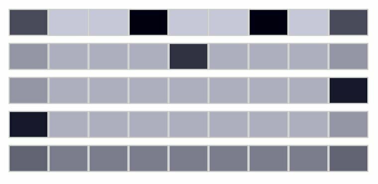 FlatFix Fusion pakket 5 rijen 9 panelen zwart