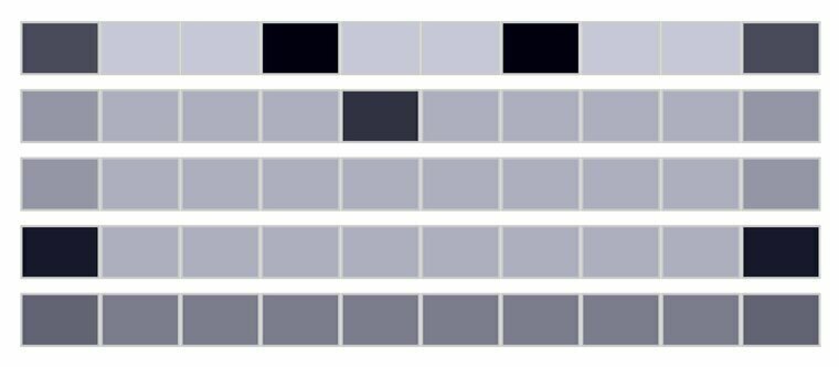 FlatFix Fusion pakket 5 rijen 10 panelen zwart