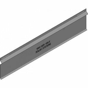 Valk Pro+ verzinkte achterplaat P10&deg;/Max L=1360mm (paneelbreedte 1100 -1300mm) 742521