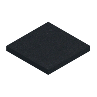 Valk Pro+ rubber onderlegger 100x100x10mm 729610