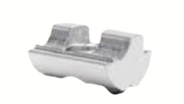 Aluminium inklikmoer M8 Aluminium inklikmoer M8