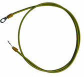 Vertinde aardingskabel 4mm2 2mtr. + M8 oogschoen Vertinde aardingskabel 4mm2 2mtr. + M8 oogschoen