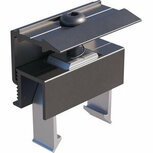 Solar Construct eindklem vast 35mm zwart compleet Solar Construct eindklem vast 35mm zwart compleet
