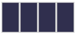 Solar Construct Roboost set montagematerialen 4 panelen portrait zwart Solar Construct Roboost set montagematerialen 4 panelen portrait zwart