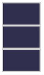 Solar Construct Roboost set montagematerialen 3 panelen landscape zwart Solar Construct Roboost set montagematerialen 3 panelen landscape zwart