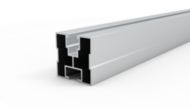 Aluminium montage profiel 40x40 lengte 6,50 mtr Aluminium montage profiel 40x40 lengte 6,50 mtr